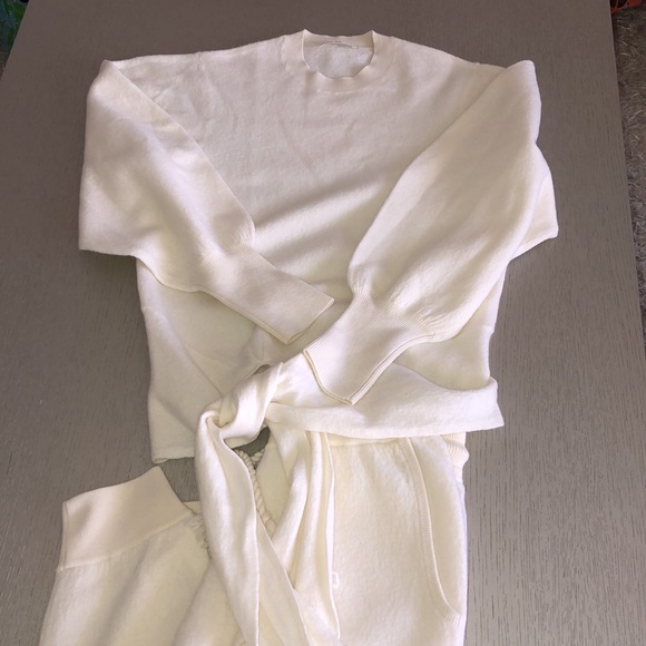 ULLA JOHNSON sweater bow cream Size S - Picture 13 of 13